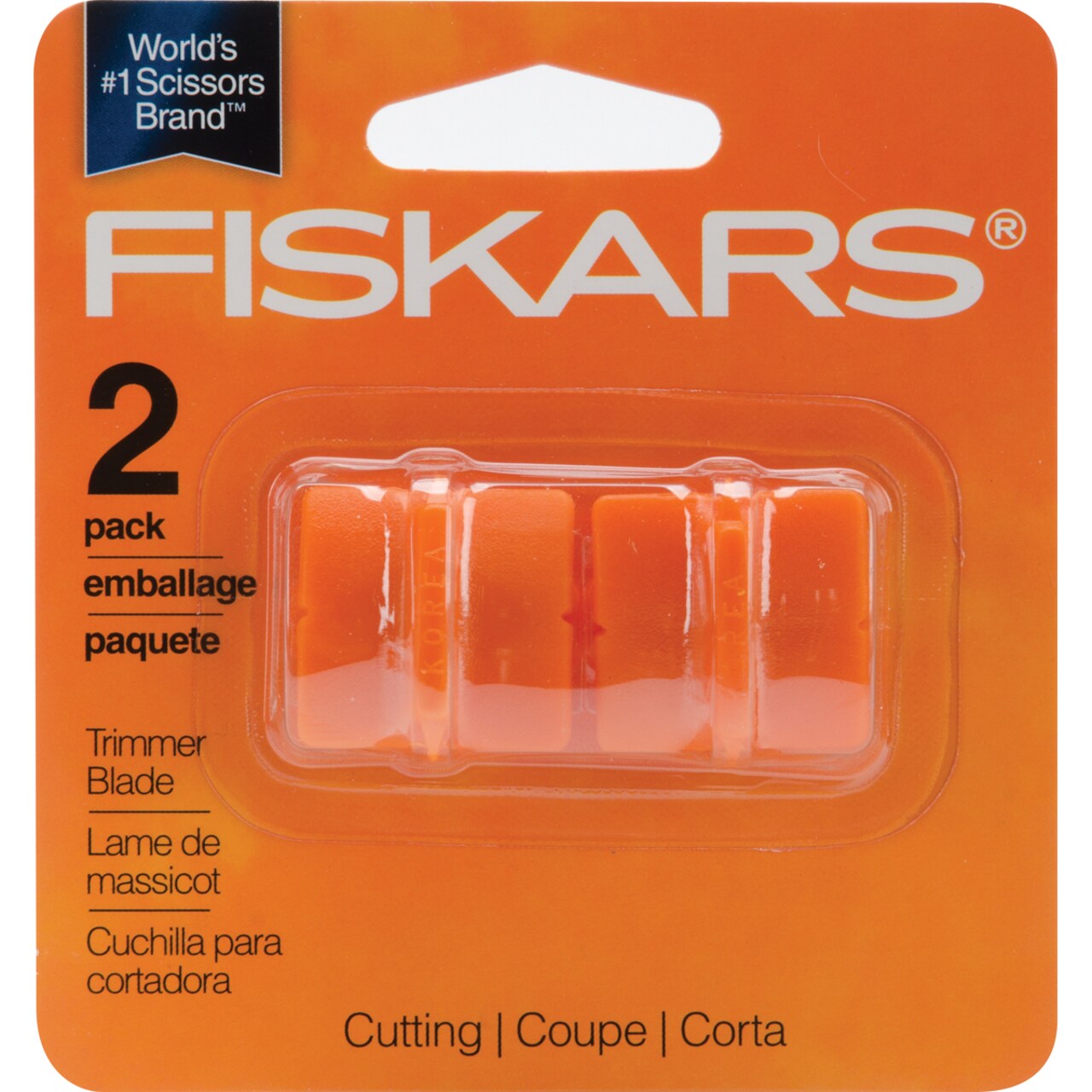 Fiskars Paper Trimmer Replacement Blades 2/Pkg-Straight, Style G